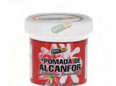 P.La Pomada de Alcanfor 2.5oz